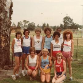 Group photo of women runners