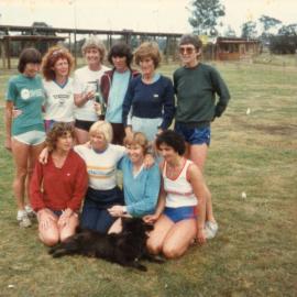 Group photo of women runners