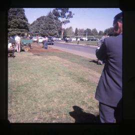 Canberra men at work, Budget Day, Canberra, ACT, 1965