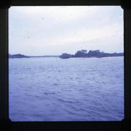 Tea Gardens entrance to Myall River, NSW, 1971