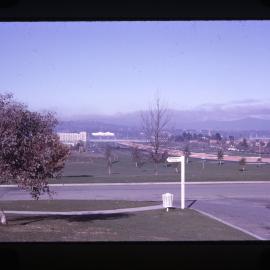 Parliament House from War Memorial, Campbell,  ACT, 1965