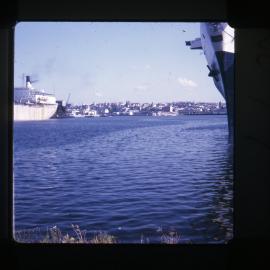 Newcastle from across the harbour, NSW, 1974