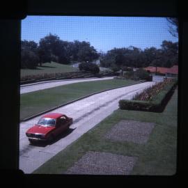 Rankin Park Hospital from verandah, NSW, 1976