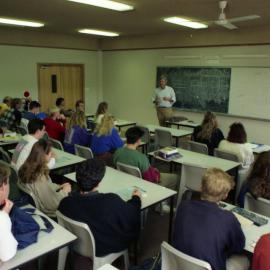 A lecture room at the Ourimbah Campus, the University of Newcastle, Australia - 1992