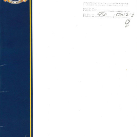 Ceremony for the conferring of awards: 10.30am Thursday May 8, 1997