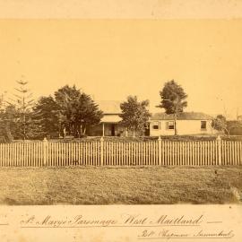 Photograph of St Mary’s Parsonage West Maitland, 1846-1878