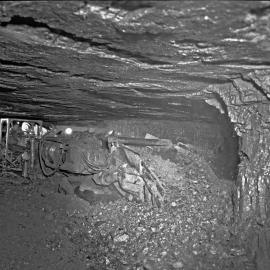 Wollondilly Extended Coalmine, underground operations, Burragorang Valley, NSW, 1960