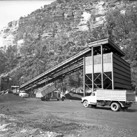 Wollondilly Extended Coalmine, Burragorang Valley, NSW, 1960