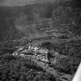 Aerial photograph of Coalcliff Colliery, NSW, 1960