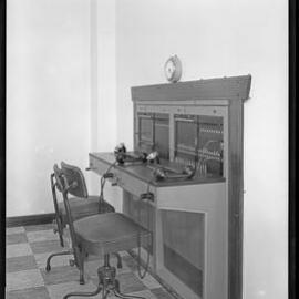 NESCA Exchange, switchboard, BGE Company Limited, Newcastle, NSW, 1959