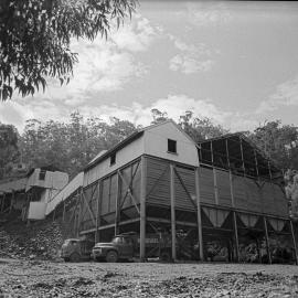 Mount Sugarloaf Colliery building, West Wallsend, NSW, 1959