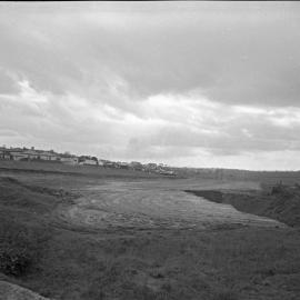 Progress of construction for Titan Manufacturing building, Mayfield, NSW, 1958