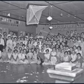 Event at Cecil Ford and Gladys Vaisey dance studio, Hamilton, NSW, 1958