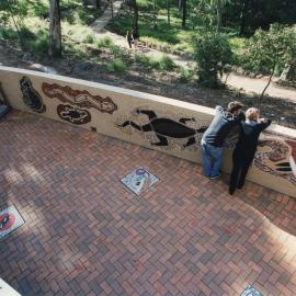 Yallarwah Place, murals and mosaics - 2001