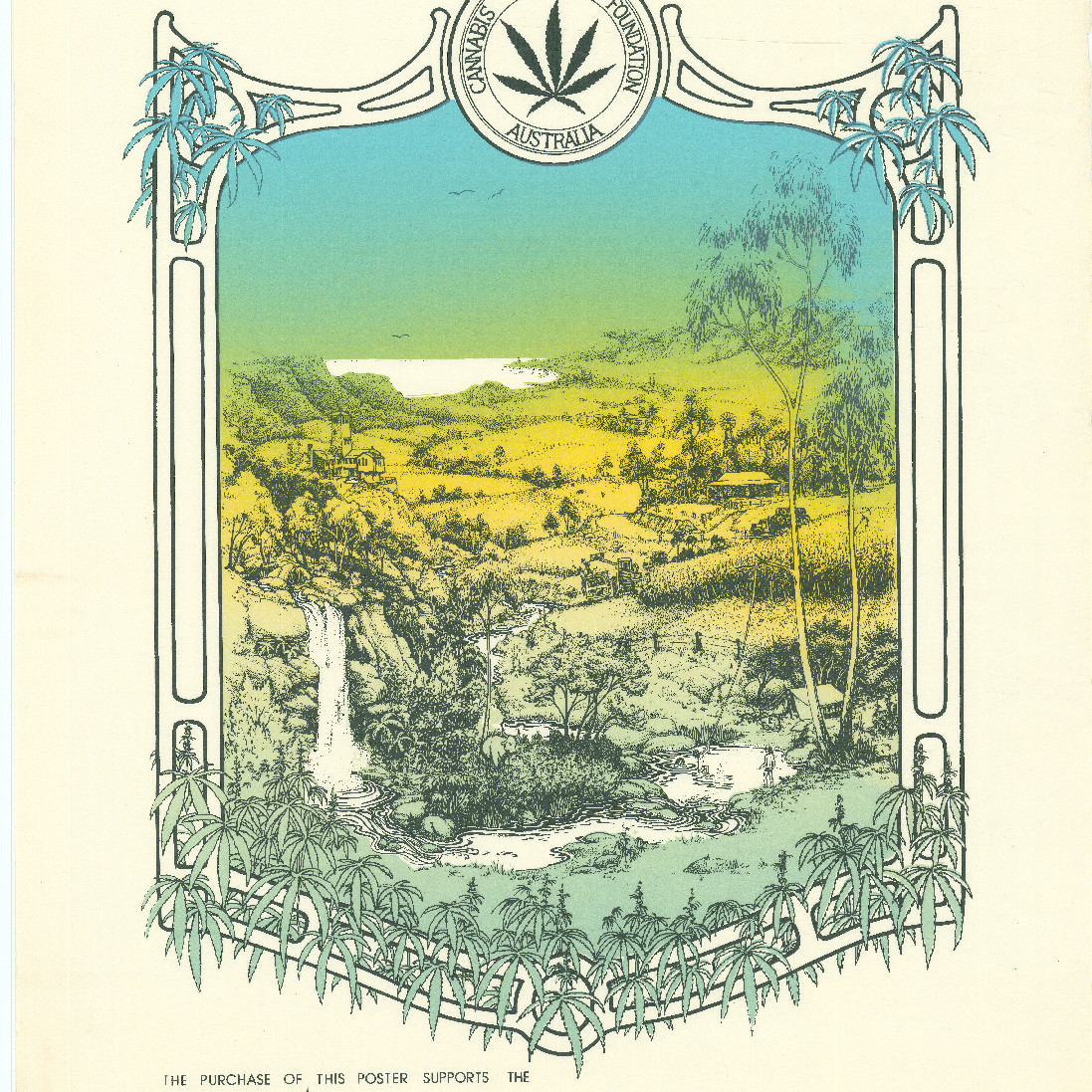 Poster "Cannabis Research Foundation of Australia"