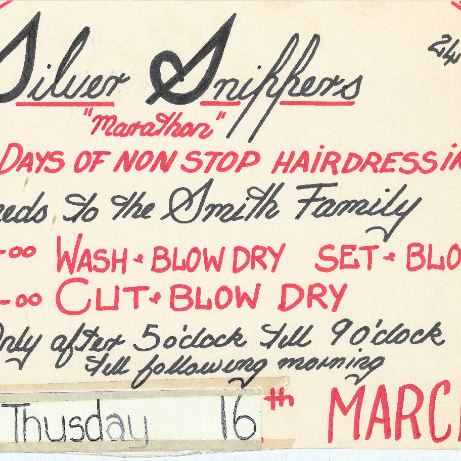 Poster "Silver Slippers marathon of hairdressing"