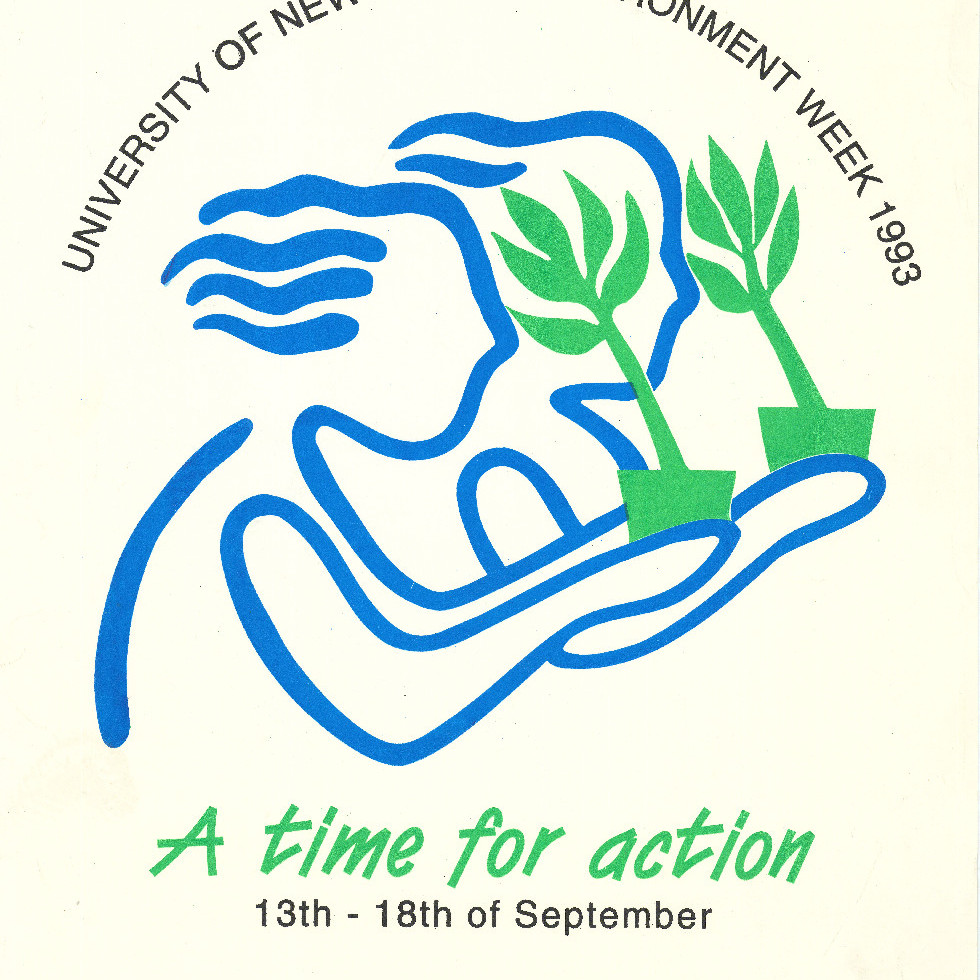 Poster "University of Newcastle environmental week 1993"