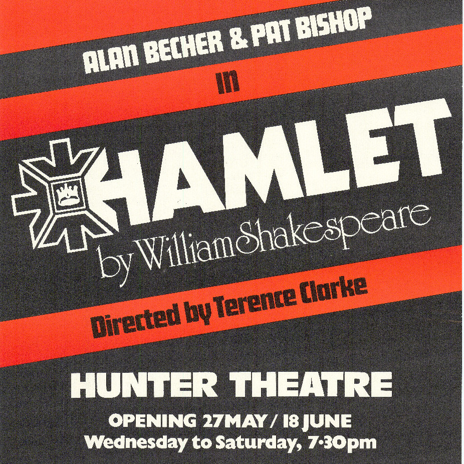 Poster, Hamlet, Hunter Valley Theatre Company