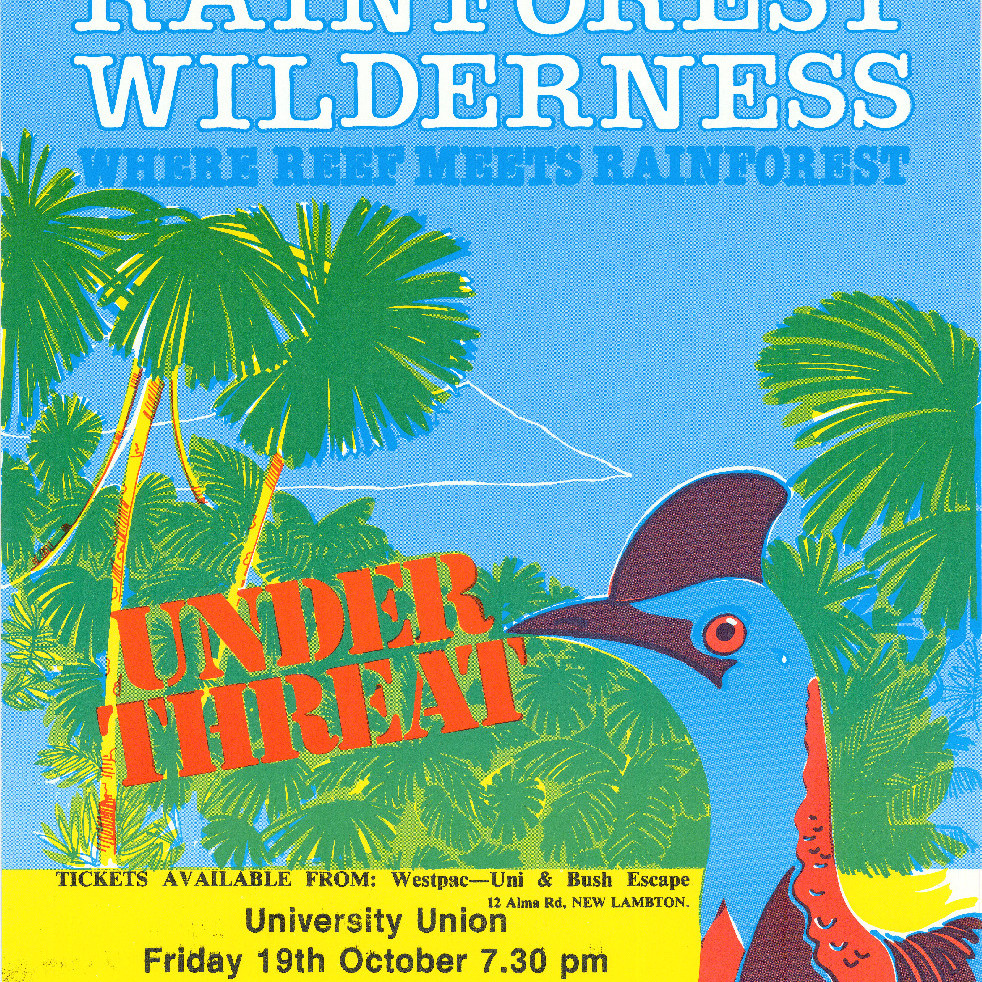 Poster, University Union, Dance for Daintree