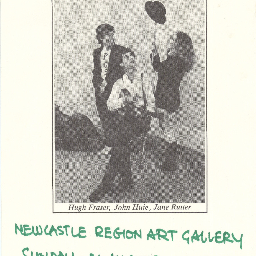 Poster, Posh, performance by Hugh Fraser, John Huie and Jane Rutter