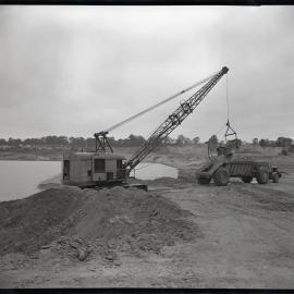 Sand extraction, 1963