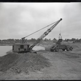 Sand Mining industrial site, 1963