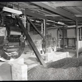 Singleton Dairy Co Op., view of  furnace on site, 1963