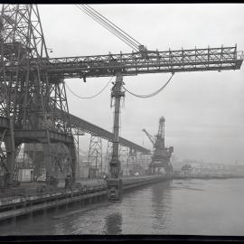 Industrial Cranes, Newcastle NSW, 1963