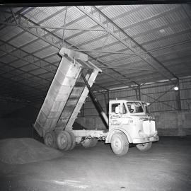 A F Toll Pty. Ltd., unloading coal, 1963