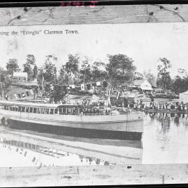 Launching the 'Eringhi' Clarence Town, NSW, 1907