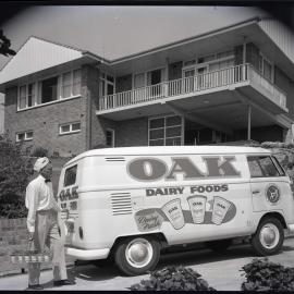 Oak Dairy Foods, home delivery van, 1963