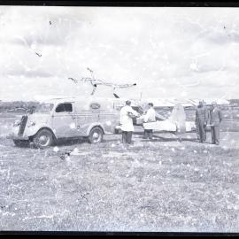 Kloster van with aircraft