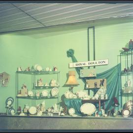 Royal Doulton window display
