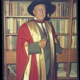 Gentleman in academic dress
