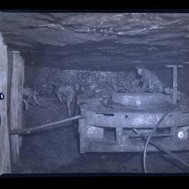 Underground machinery workers