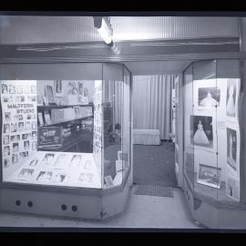 Maltfern Studios shop window, Newcastle, NSW, 1972