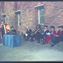 Official opening the Central Engineering Building, University of Newcastle, 1970