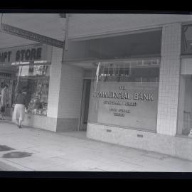 The Commercial Bank shop front