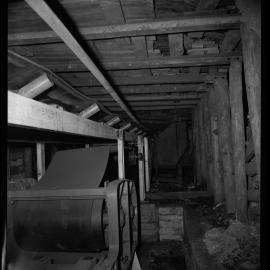Bellambi Colliery, underground mining shaft, 1961