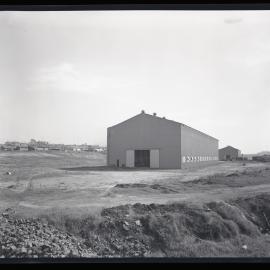 Industrial site with shed, Titan Manufacturing, 1961