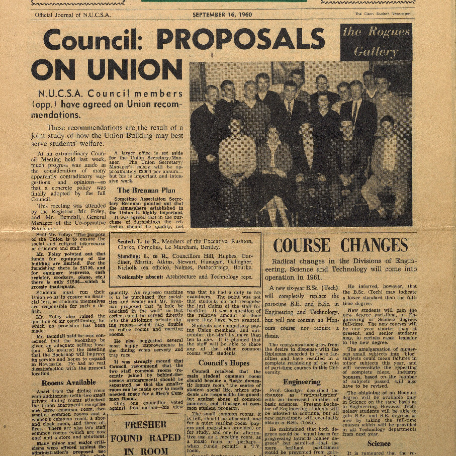 OPUS Official Journal of N.U.C.S.A. 16th September 1960
