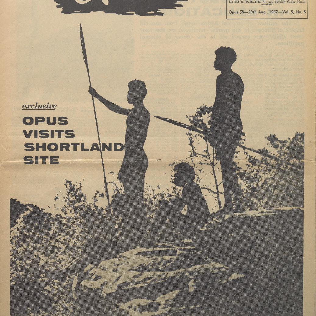 OPUS Official Journal of the Newcastle University College Students’ Association. Opus 58 - 29th August, 1962 - Vol. 9, No. 8