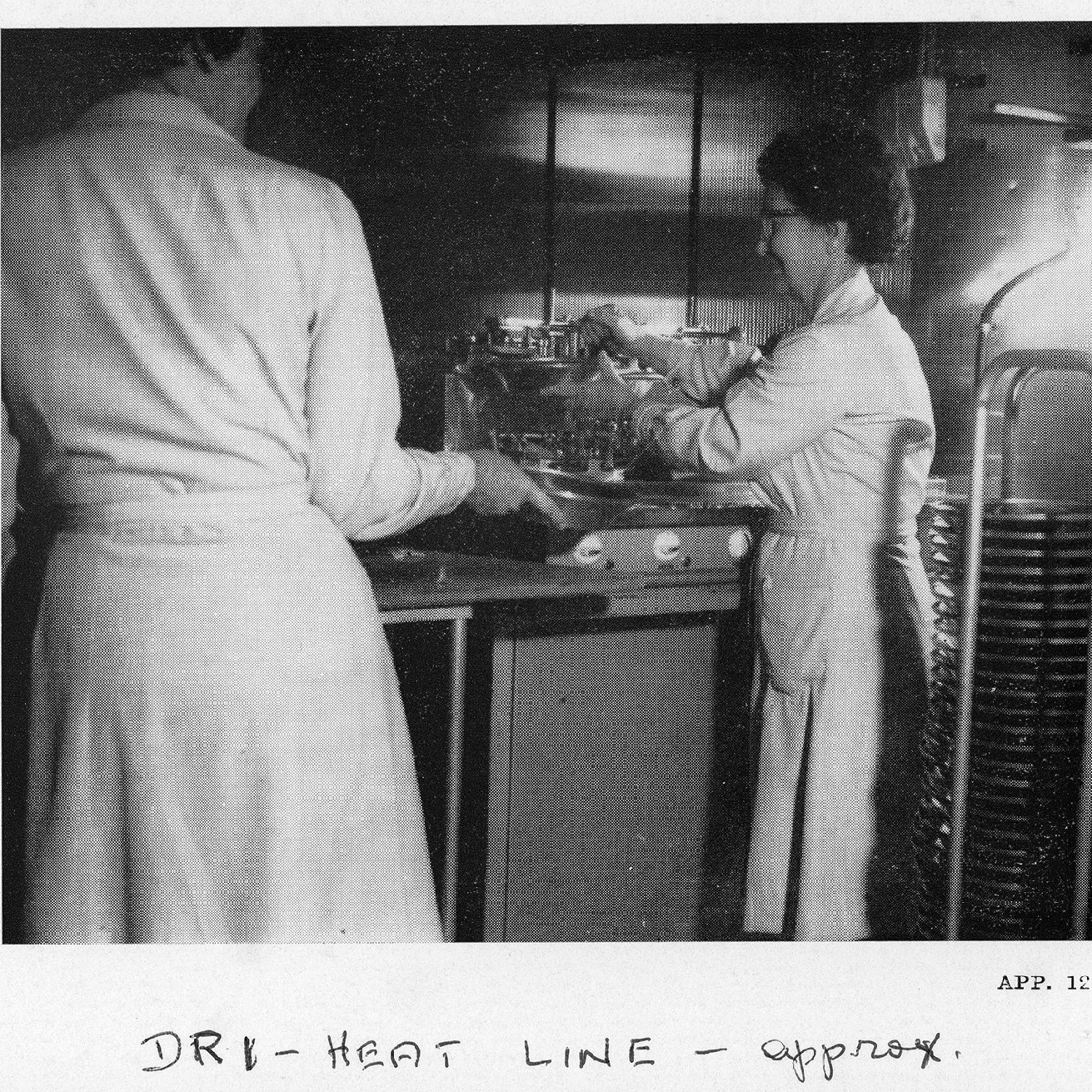 Nurses preparing meals, Royal Newcastle Hospital, Dietary Departments, 1960s
