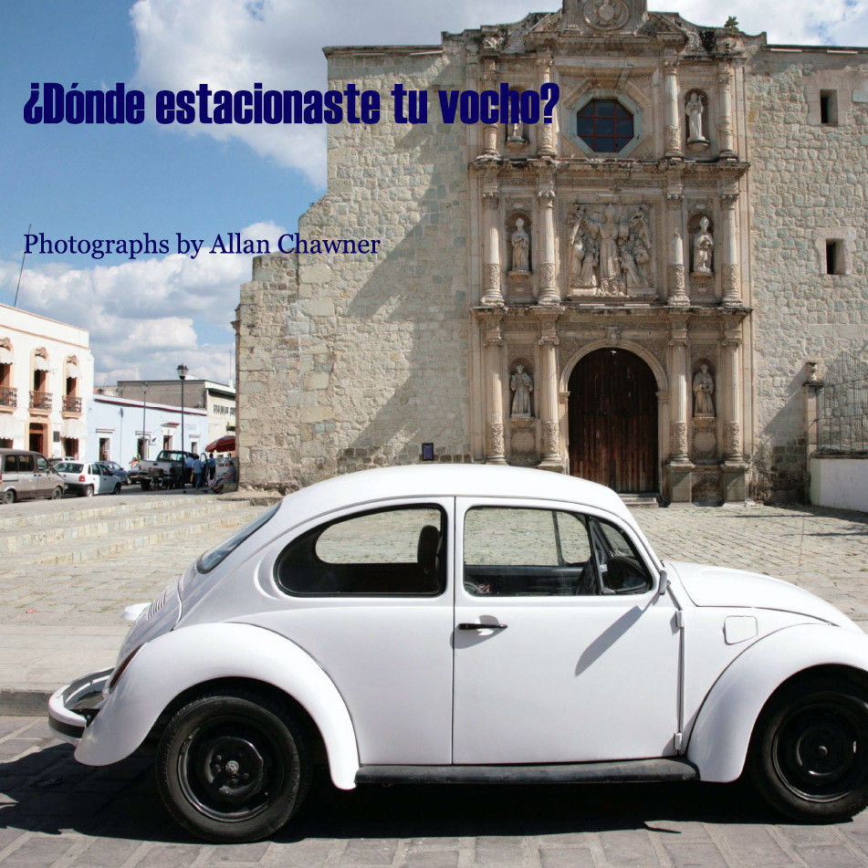 "Donde estacionaste tu vocho?" translated, "Where did you park your vocho?"