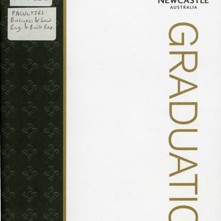 Graduation: Callaghan 8 October 2010