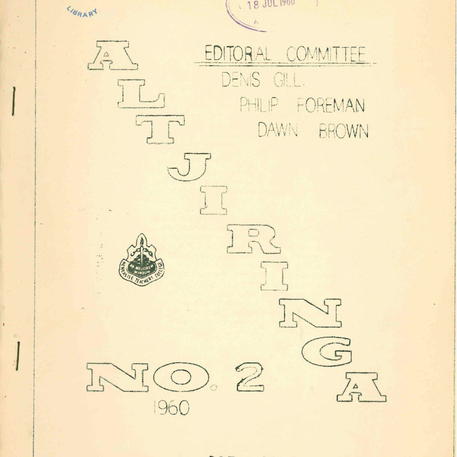 ALTJIRINGA No. 2. 1960. 