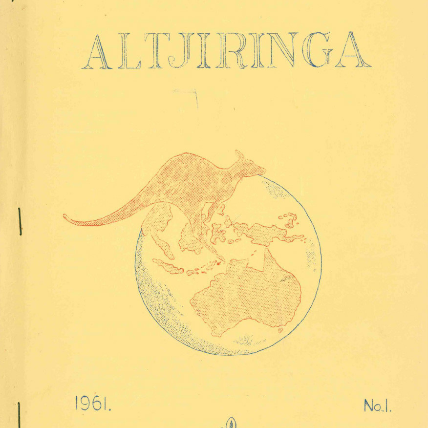 ALTJIRINGA No. 1. 1961. 