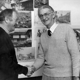 Professor Ross Deamer and Professor Parker Uninews V.8 No.11