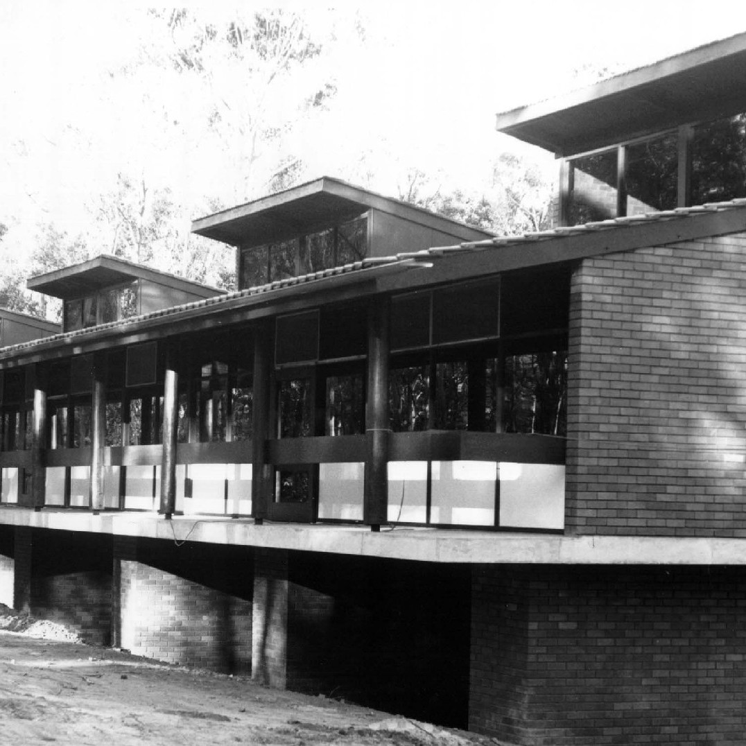 Architecture Building (View from the NW before the landscaping)