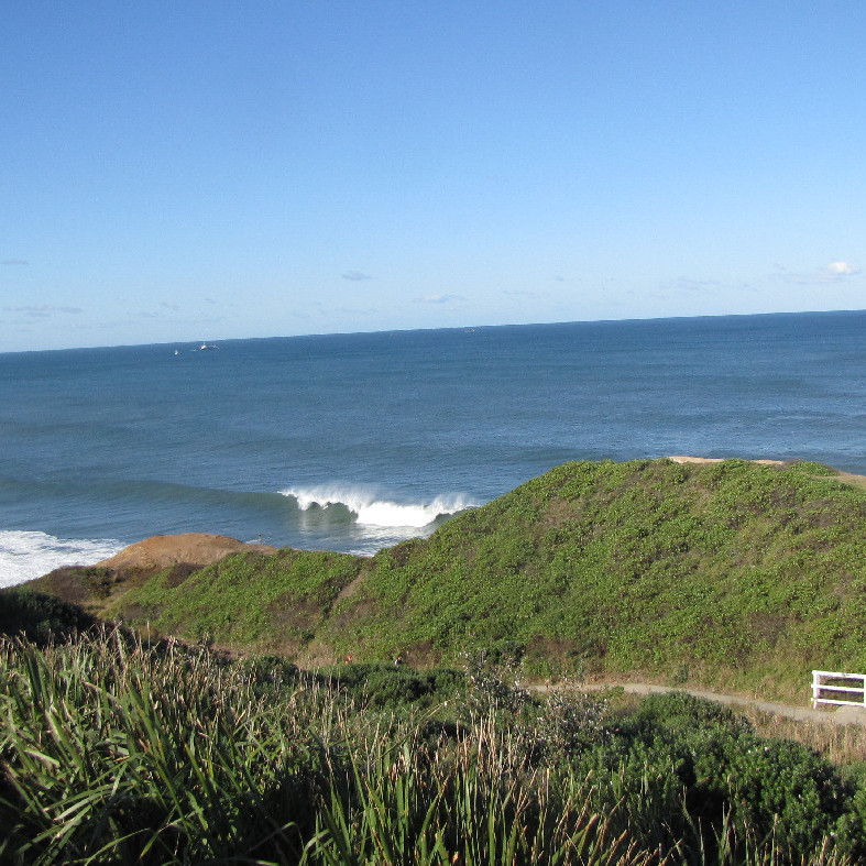 View of ocean, Newcastle, NSW, 2012